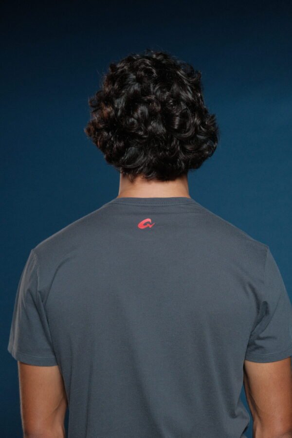 T-shirt Minimal Type - Cinza